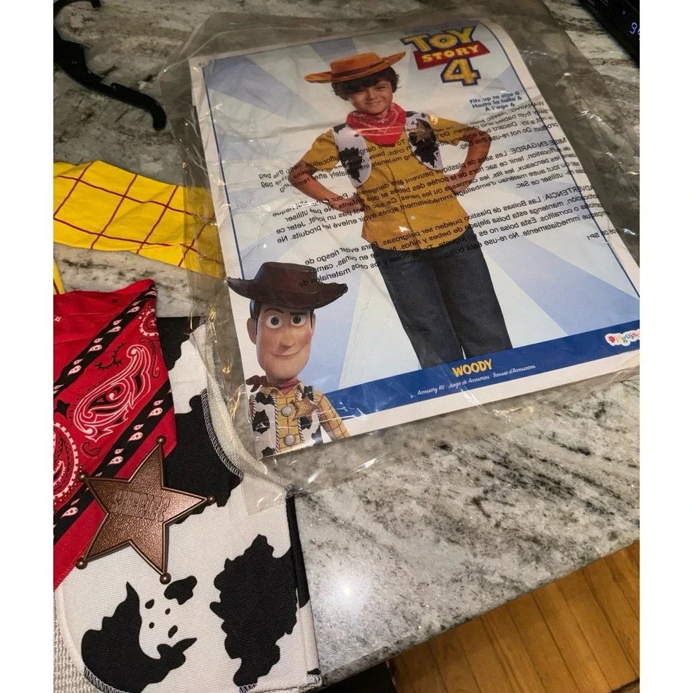 Toy Story Party Decorations and Woody Costume